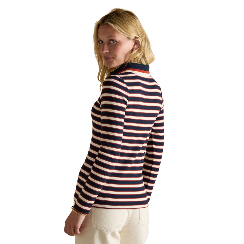 Womens Fairfield Sweatshirt Navy/Red