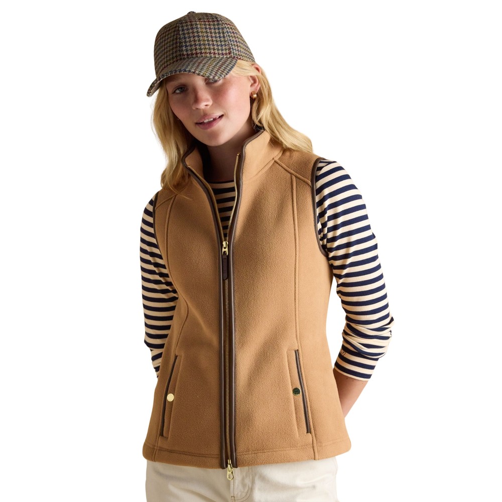 Joules Womens Heritage Fleece Gliet Tan Brown
