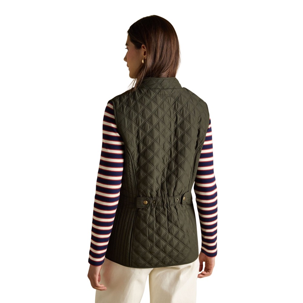 Womens Minx Gilet Green
