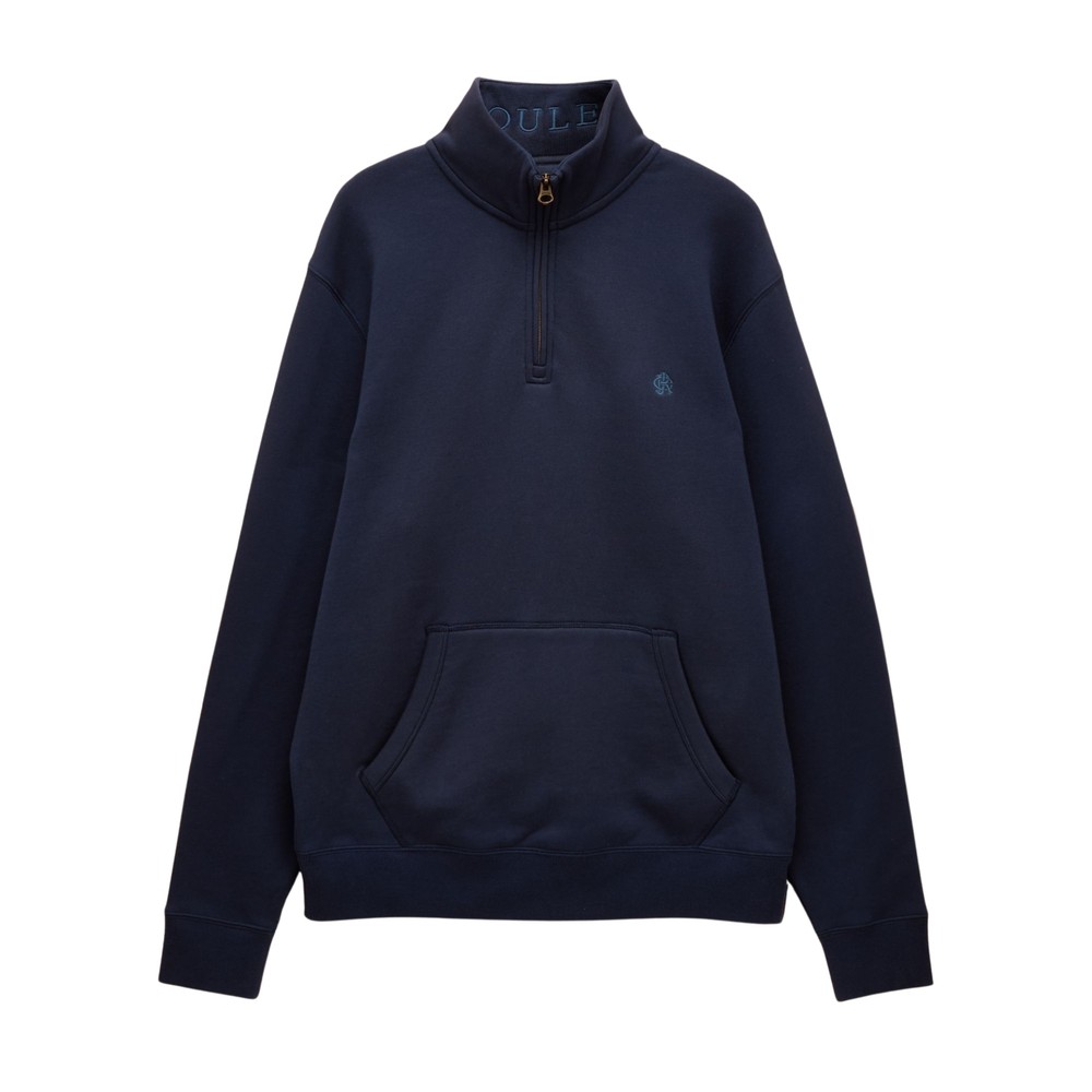Joules Jenkins Quarter Zip Sweatshirt Navy