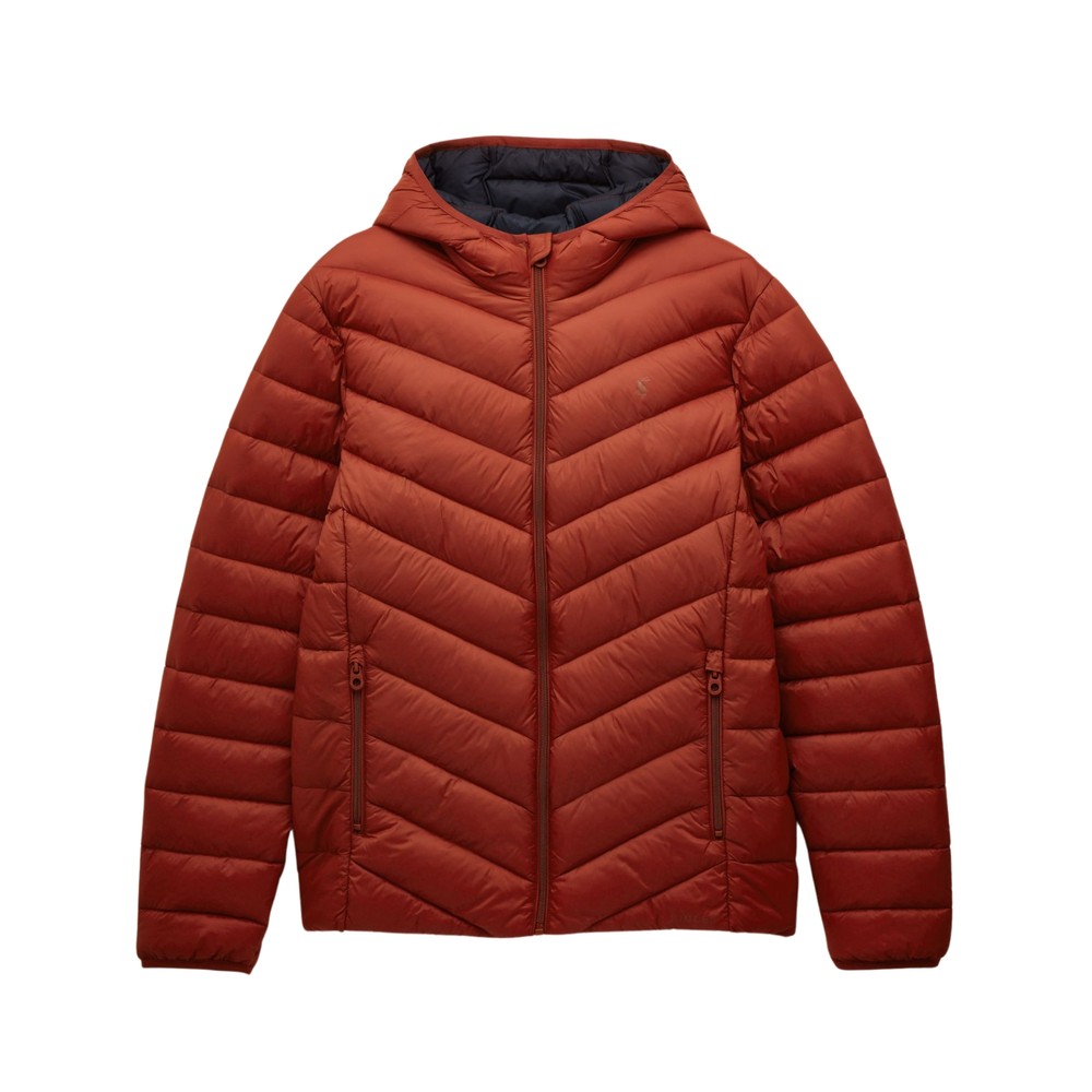 Joules Garrett Showerproof Padded Jacket Orange