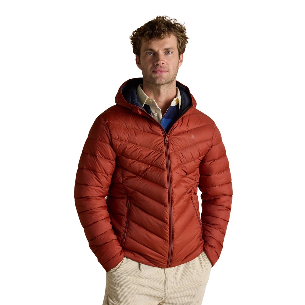 Joules Garrett Showerproof Padded Jacket Orange