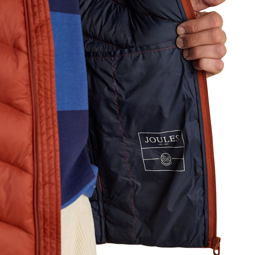 Garrett Showerproof Padded Jacket Orange