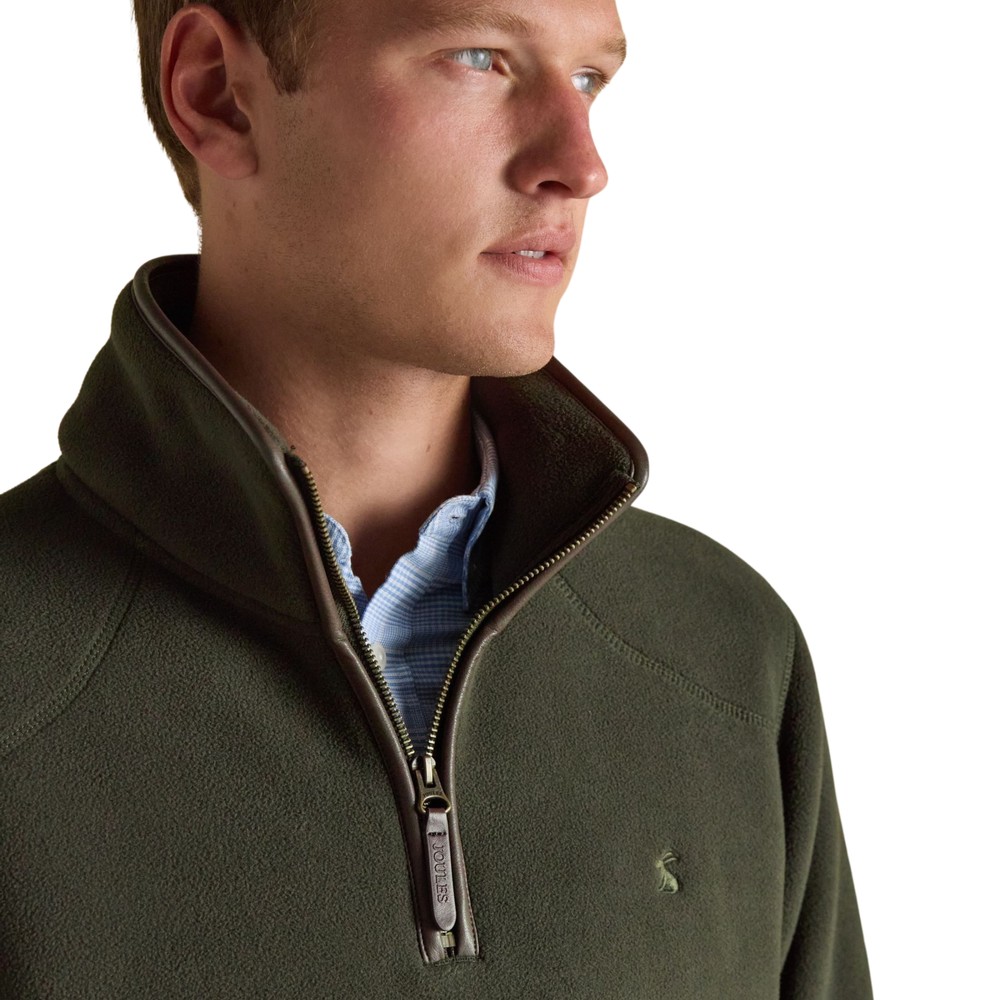 Heritage Quarter Zip Green