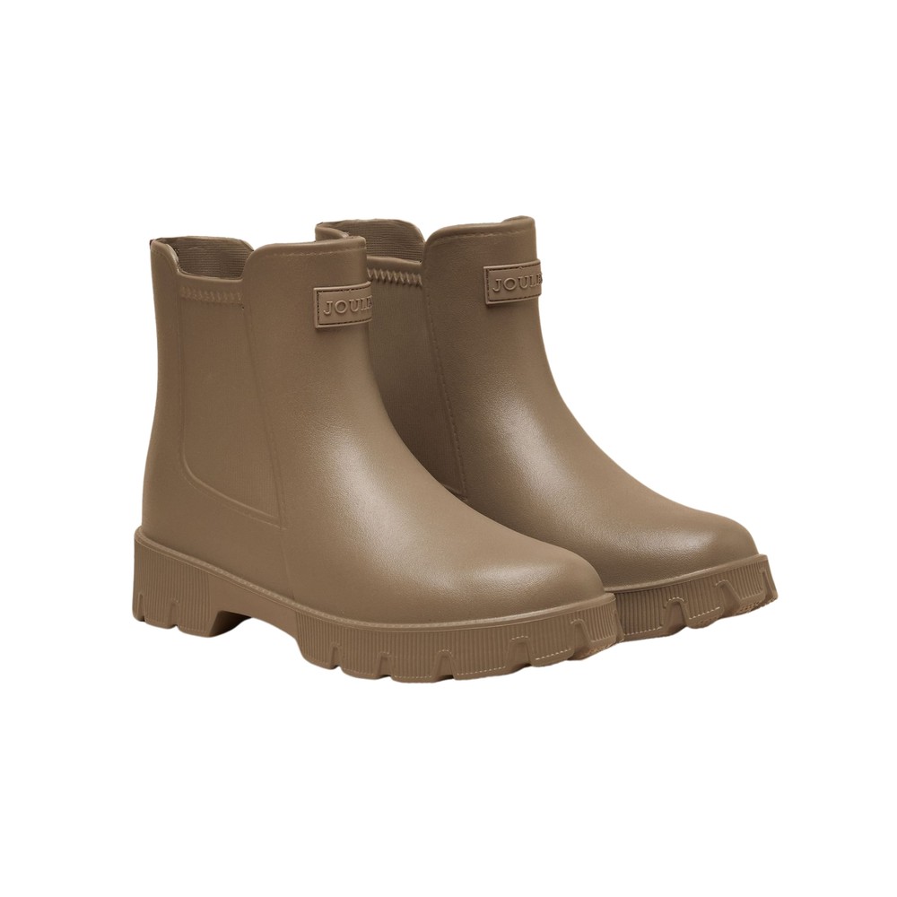 Joules Womens Festival Wellies Mink Brown