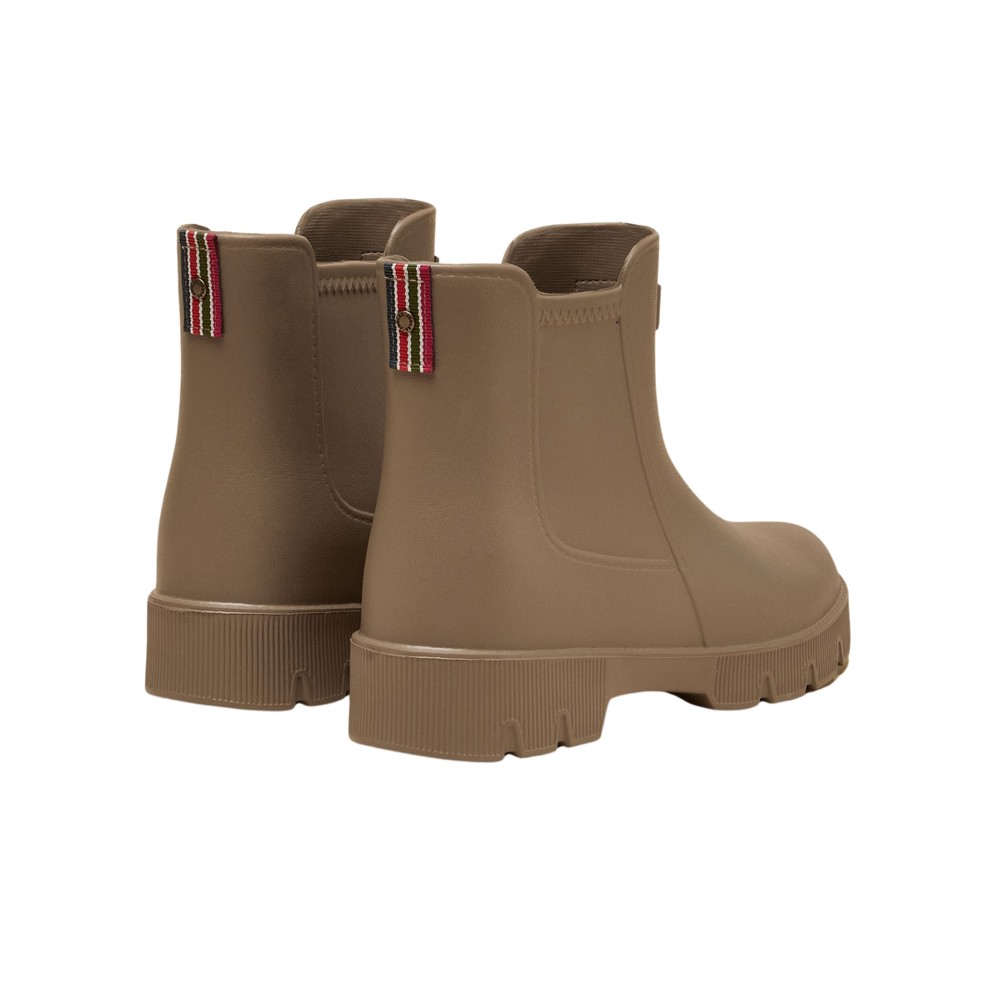 Joules Womens Festival Wellies Mink Brown