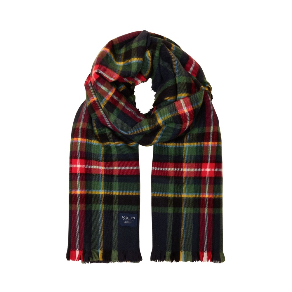 Joules Womens Bracewell Scarf Navy