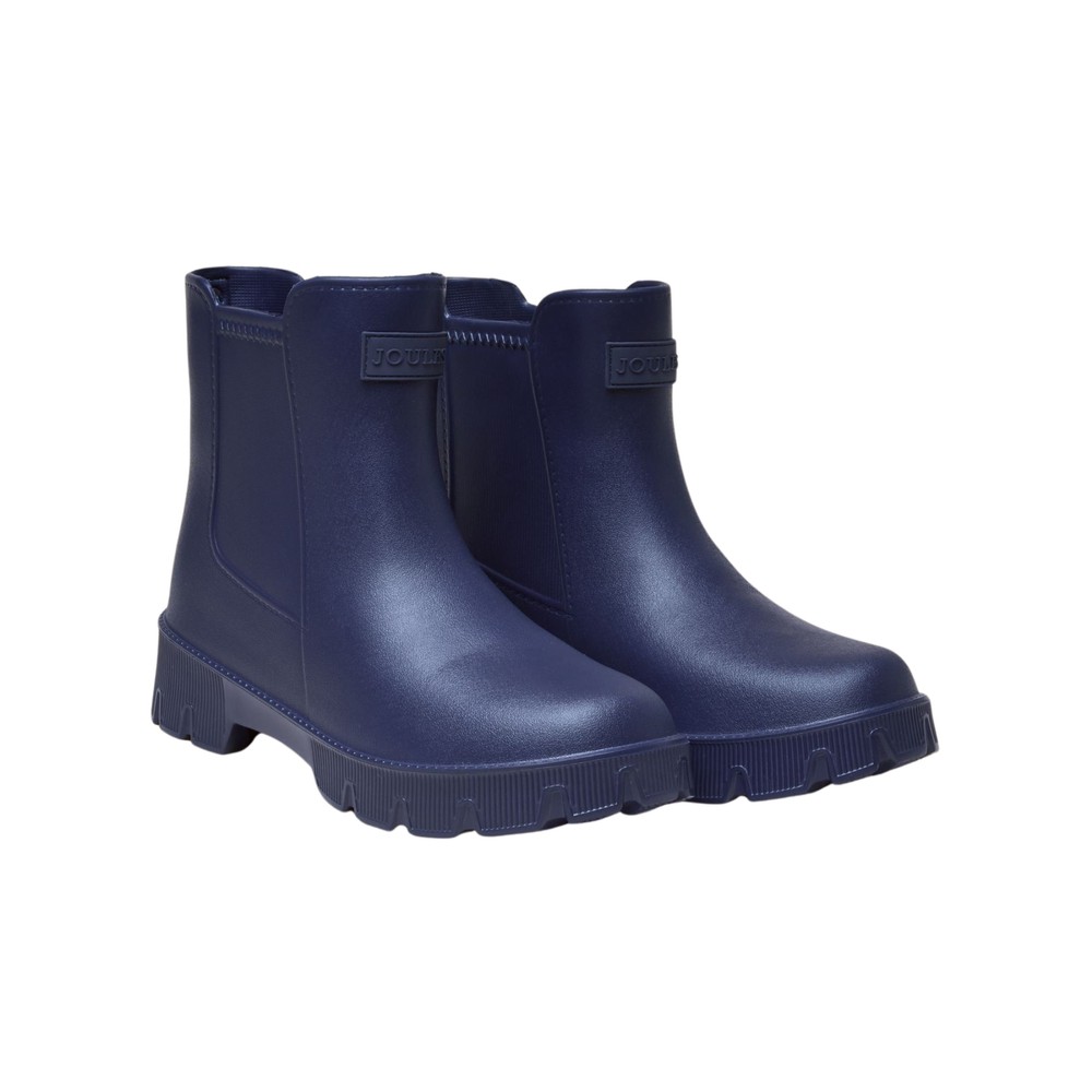 Joules Womens Raindance Lightweight Ankle Wellies Navy