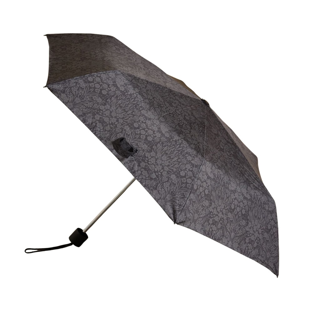Joules Rayne Printed Umbrella Black