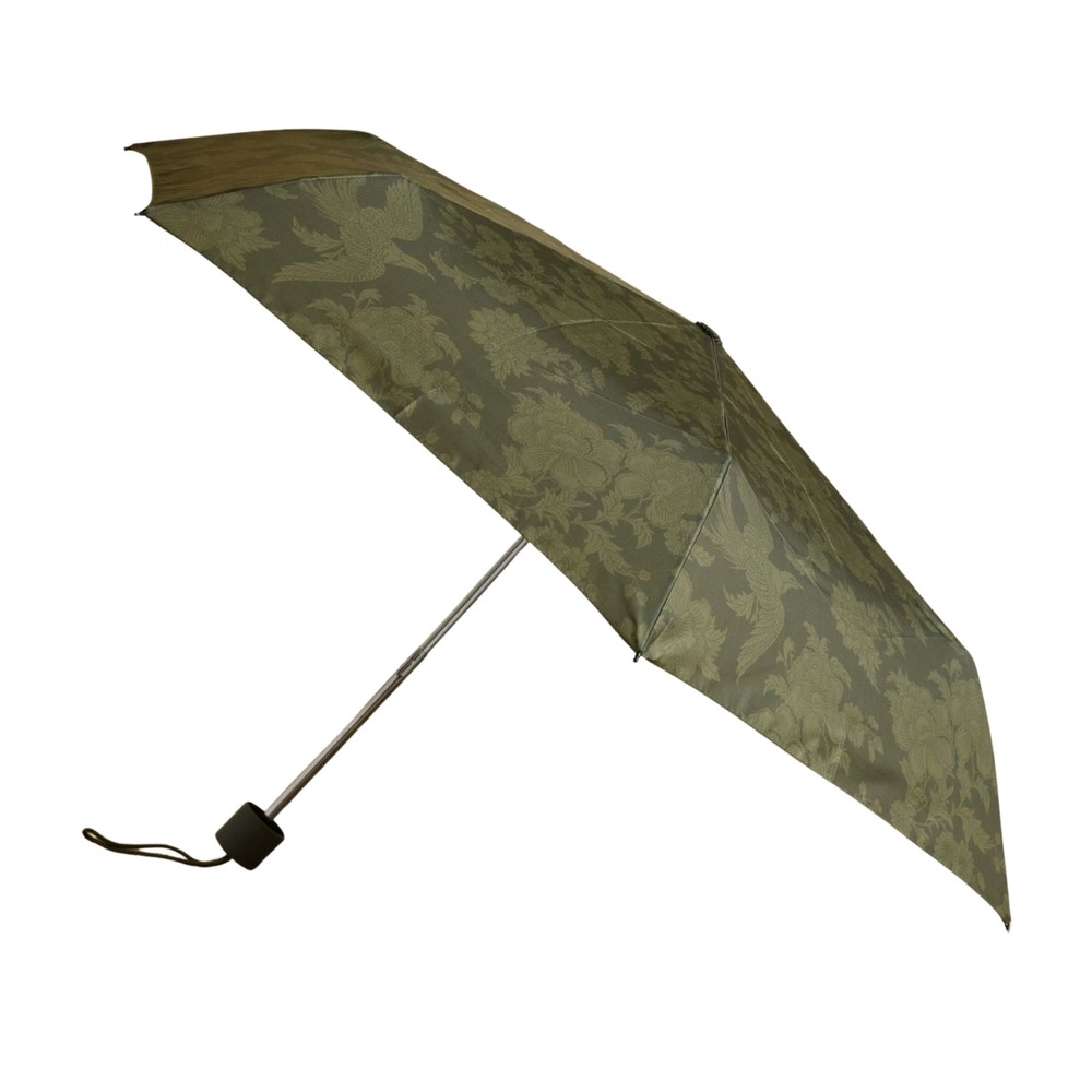 Joules Rayne Printed Umbrella Green
