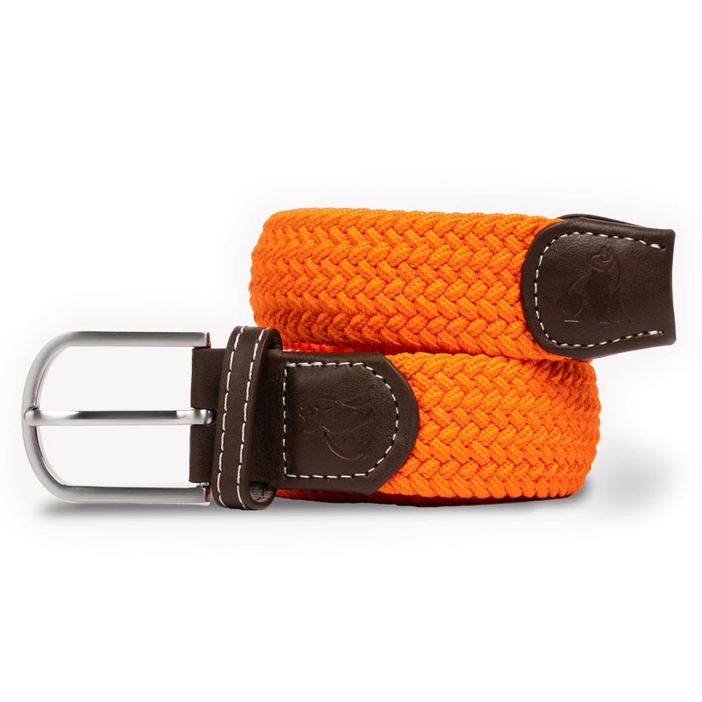 Swole Panda Woven Belt Tangerine Orange