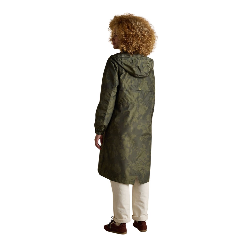 Womens Holkham Raincoat Green Grapeleaf
