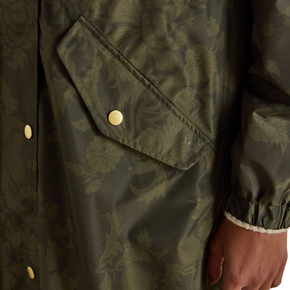 Womens Holkham Raincoat Green Grapeleaf