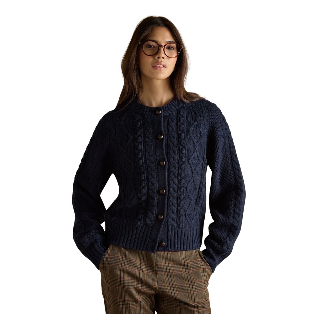 Joules Rafferty Womens Cardigan Navy