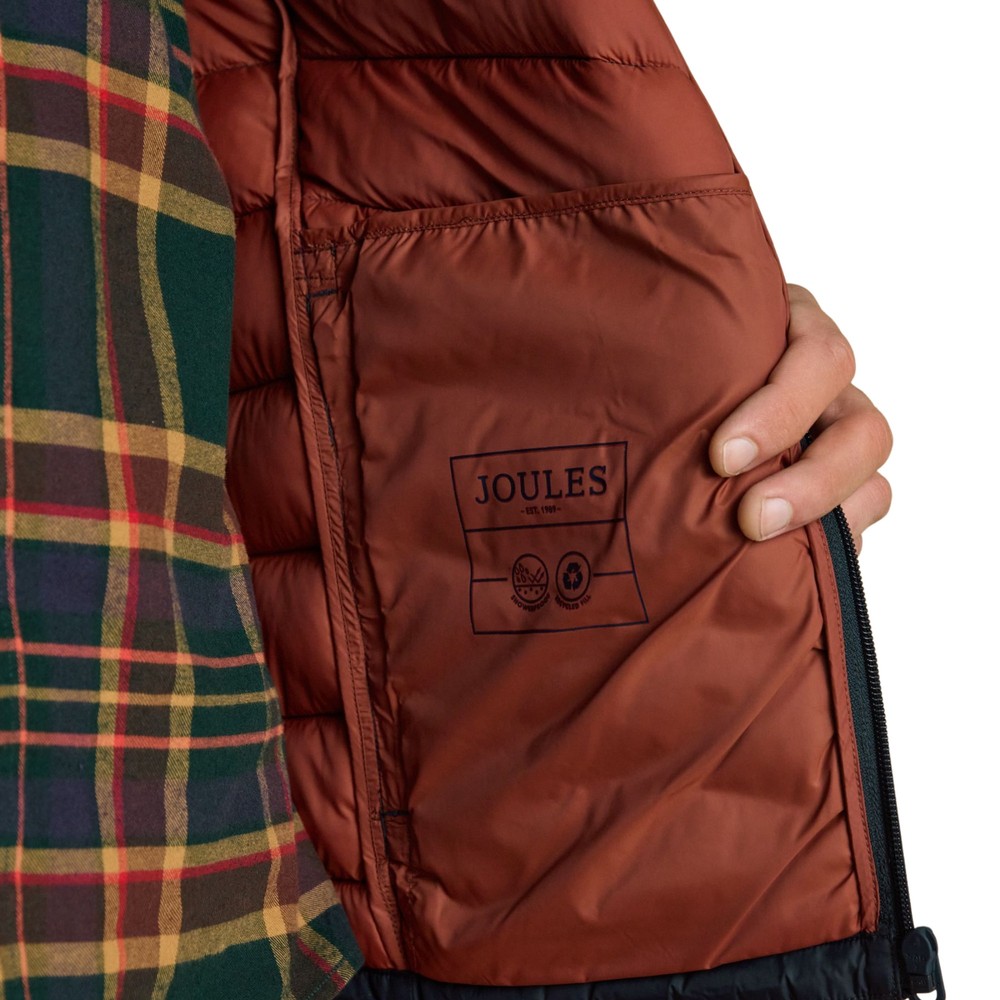 Garrett Showerproof Padded Jacket Navy