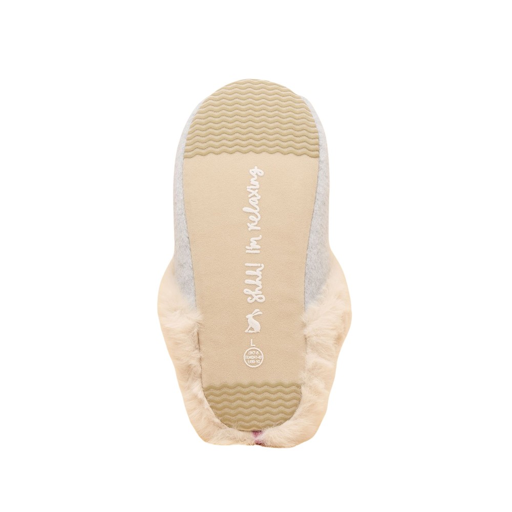 Womens Slippers Grey