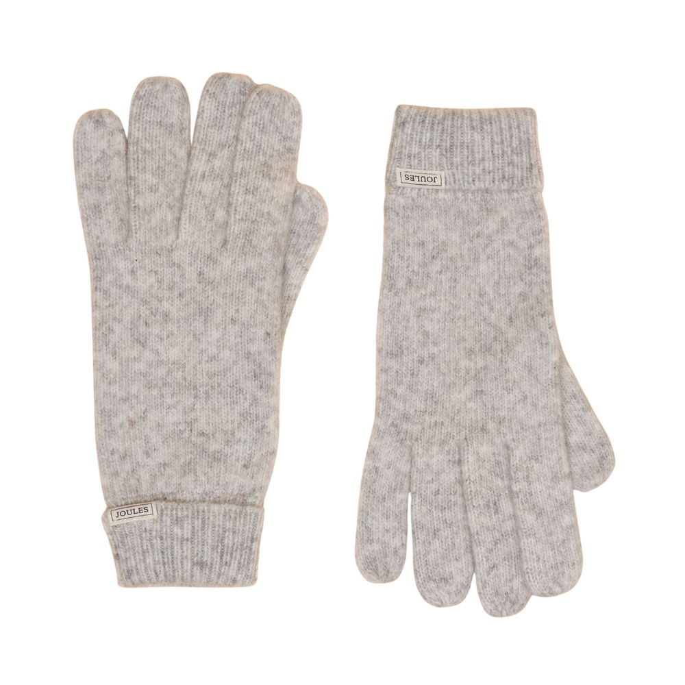 Joules Womens Rosa Gloves Grey