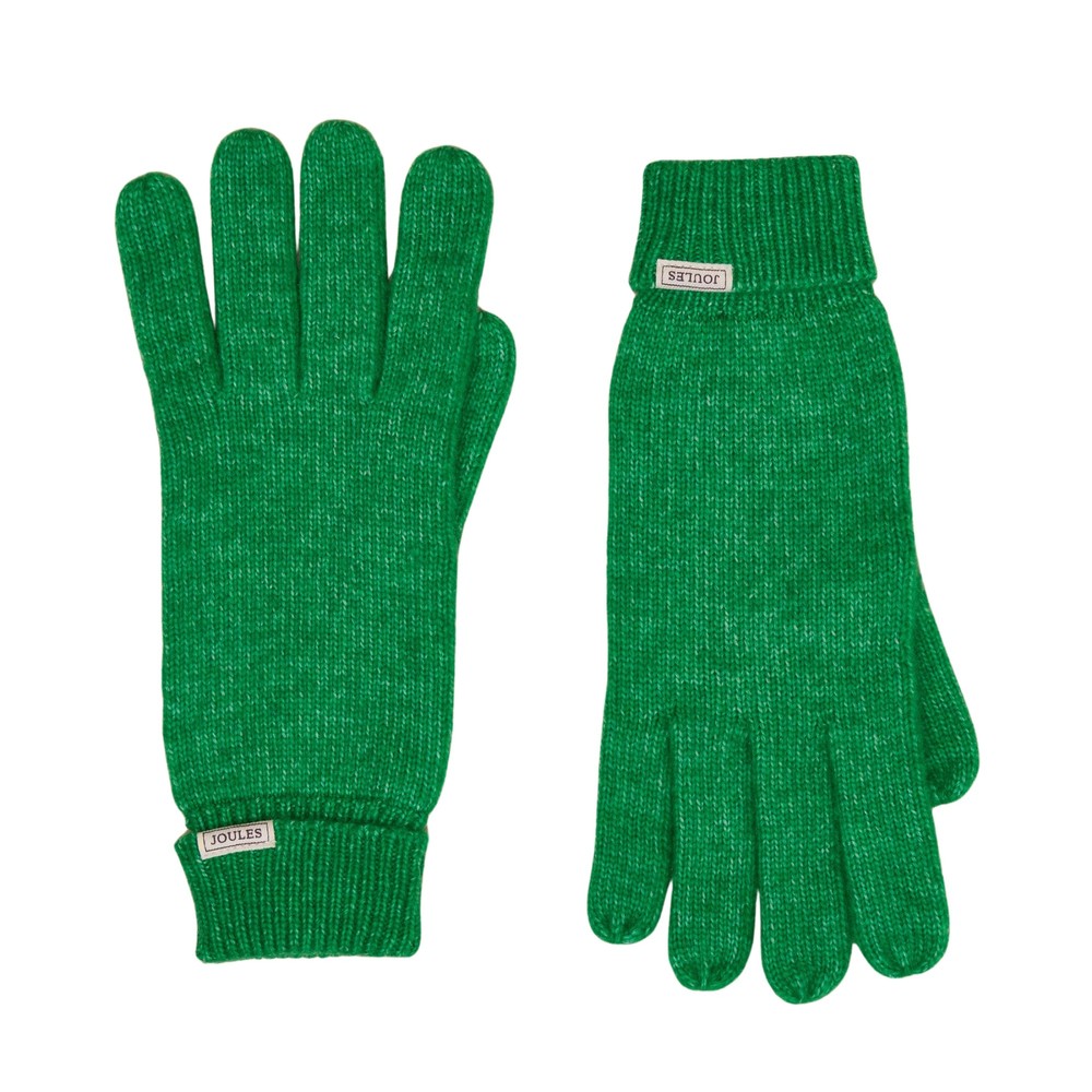 Joules Womens Rosa Gloves Green
