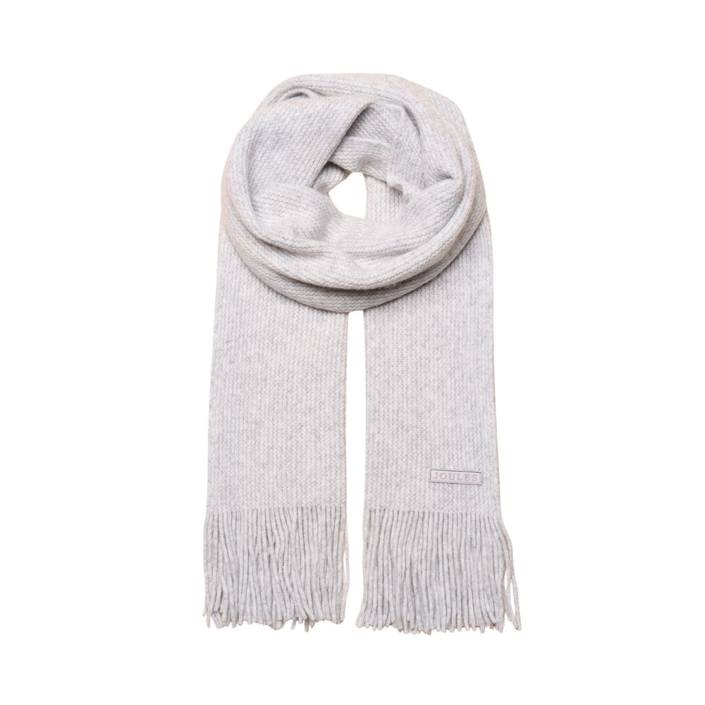 Joules Womens Rosa Scarf Grey