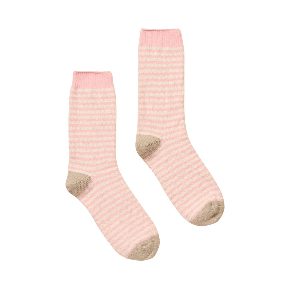 Joules Womens Cosy Stripe Pink/Cream