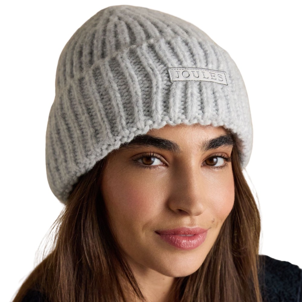 Joules Womens Rosa Hat Grey