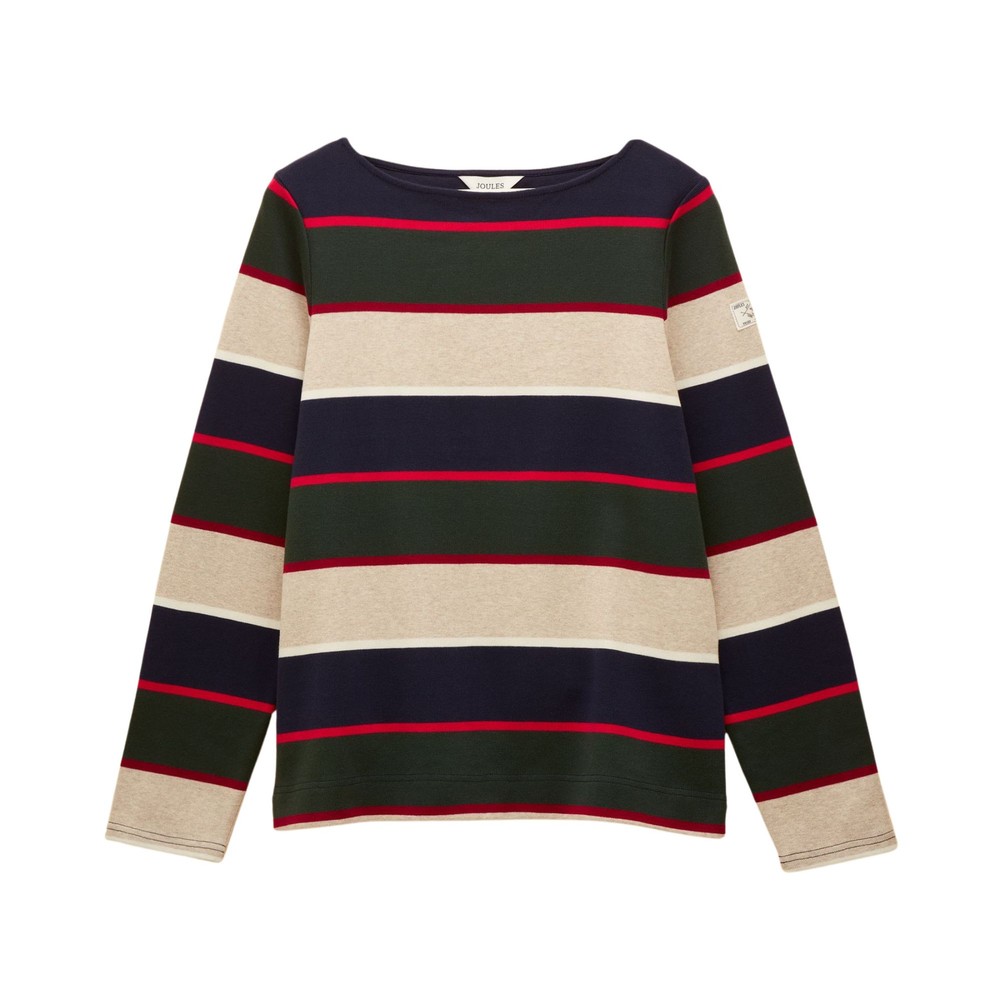 Joules Womens Harbour Striped Top Lottie Multi Stripe