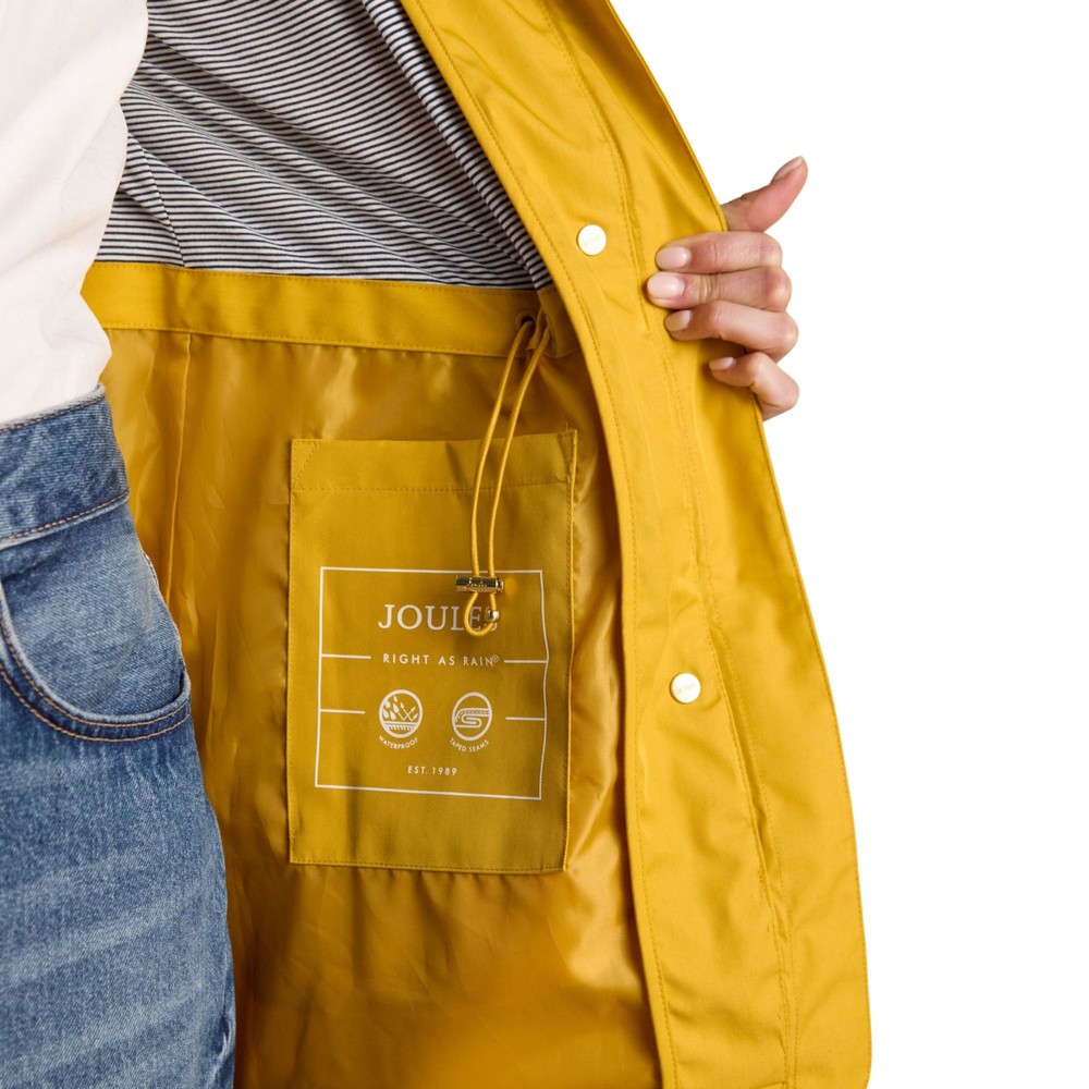 Womens Portwell Raincoat Antique Gold