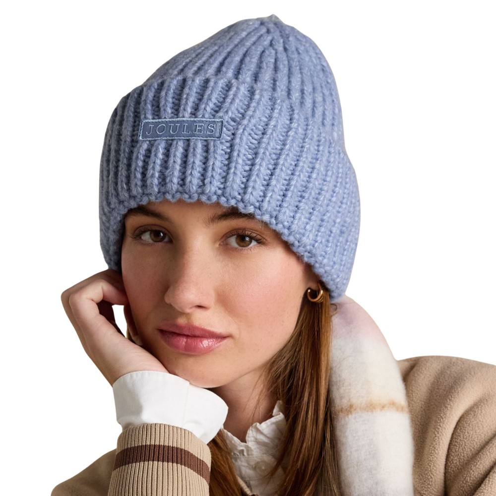 Joules Womens Rosa Hat Blue