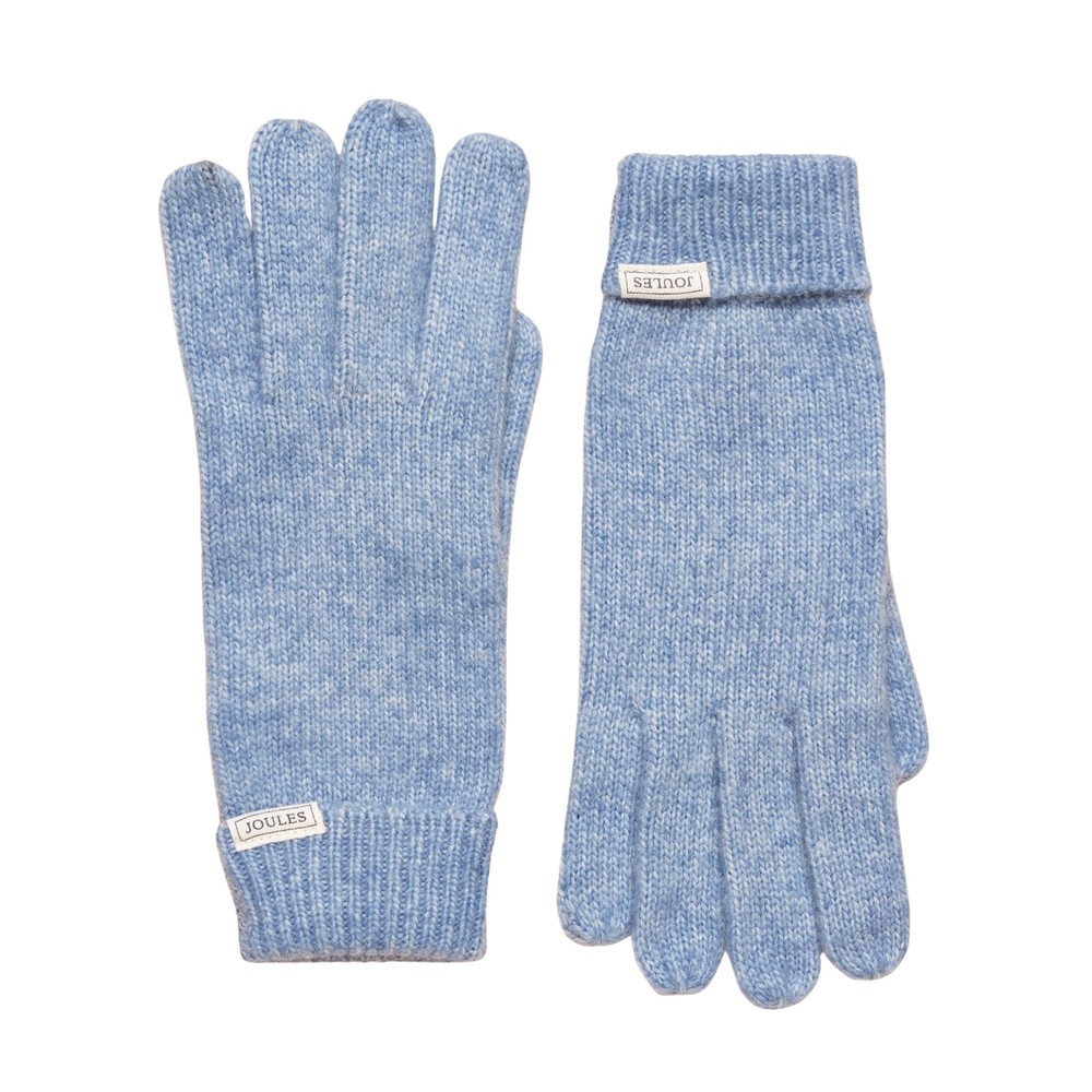 Joules Womens Rosa Gloves Blue