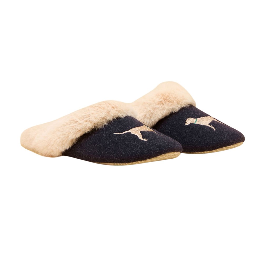 Joules Womens Slippet Navy