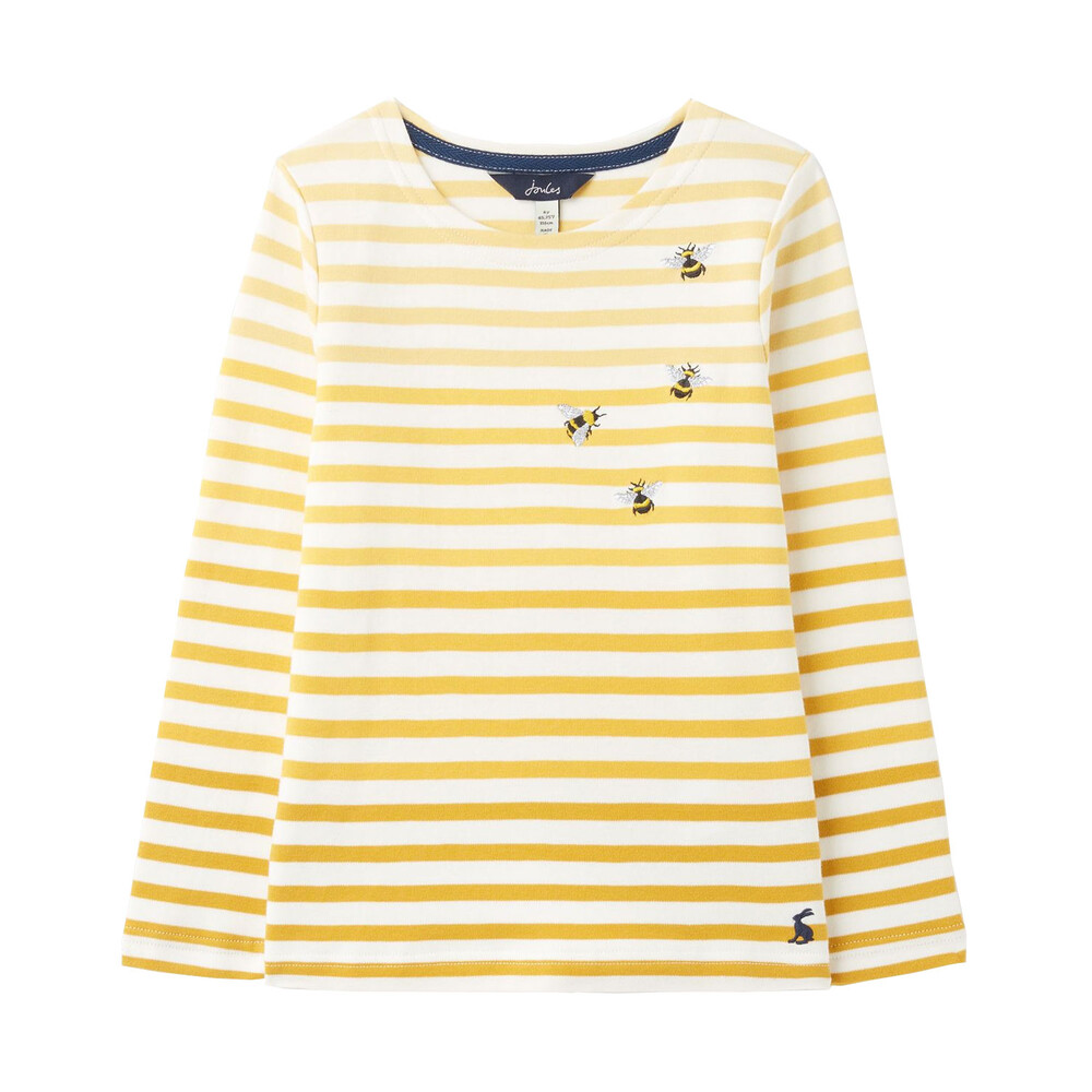 Girls Harbour Luxe Bee Embellished Top Beestripe