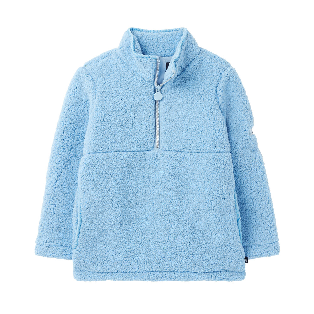Girls Poppie Cosy Fleece 3-6 Years-3 YEARS Haze Blue