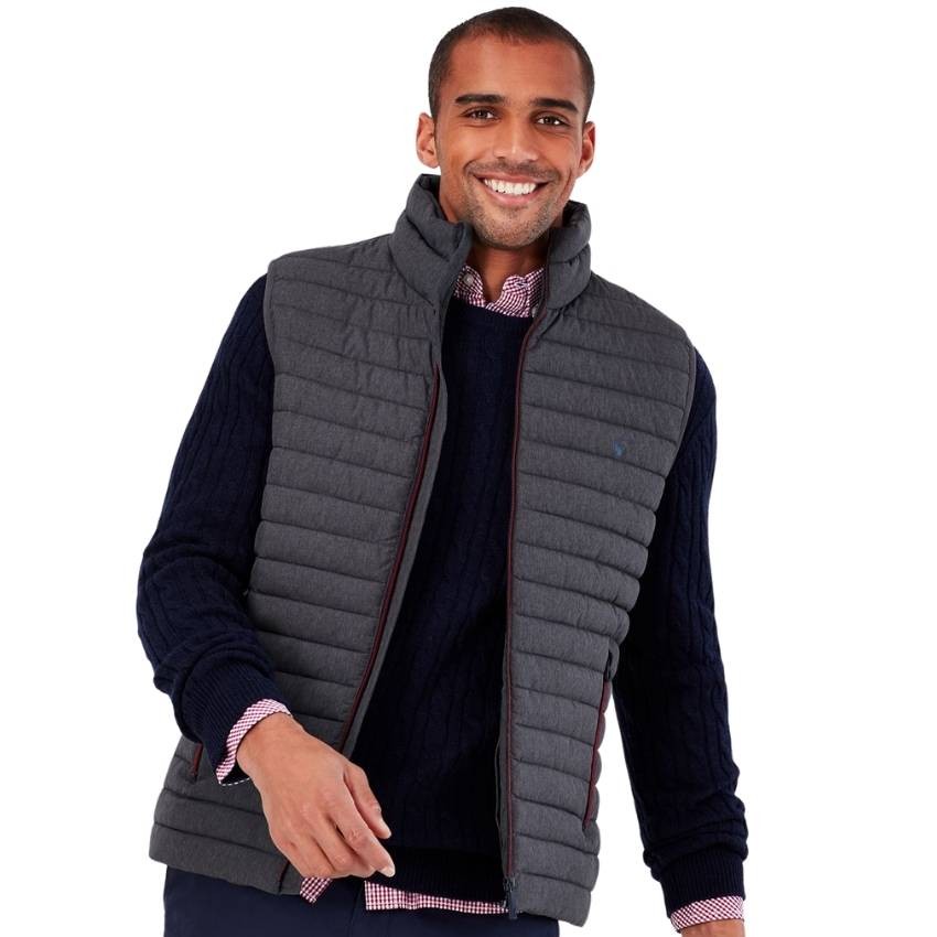 Joules Mens Snug Packable Padded Gilet 