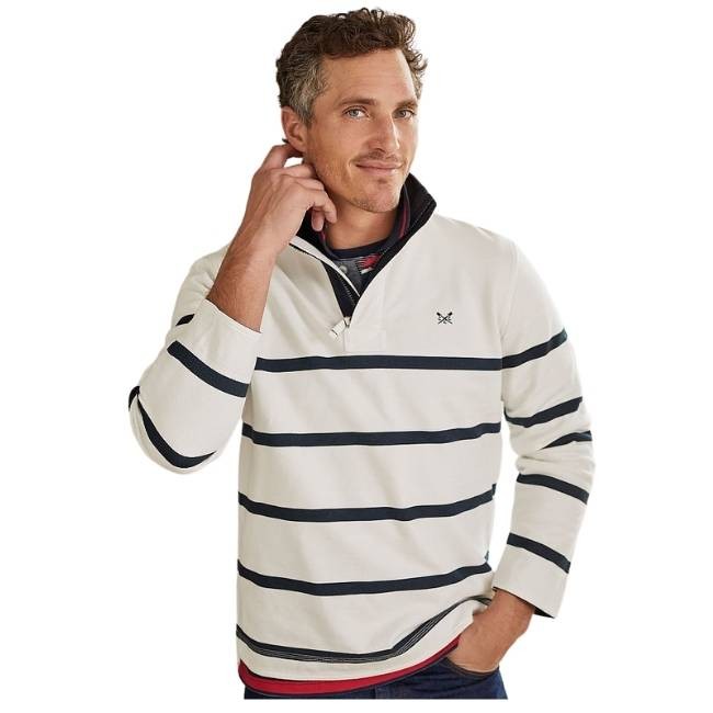 Padstow Pique Sweat - NVYWHTSTR Navy White Star