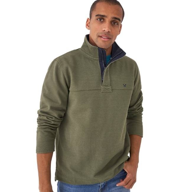 Padstow Pique Sweat - NVYWHTSTR Clover